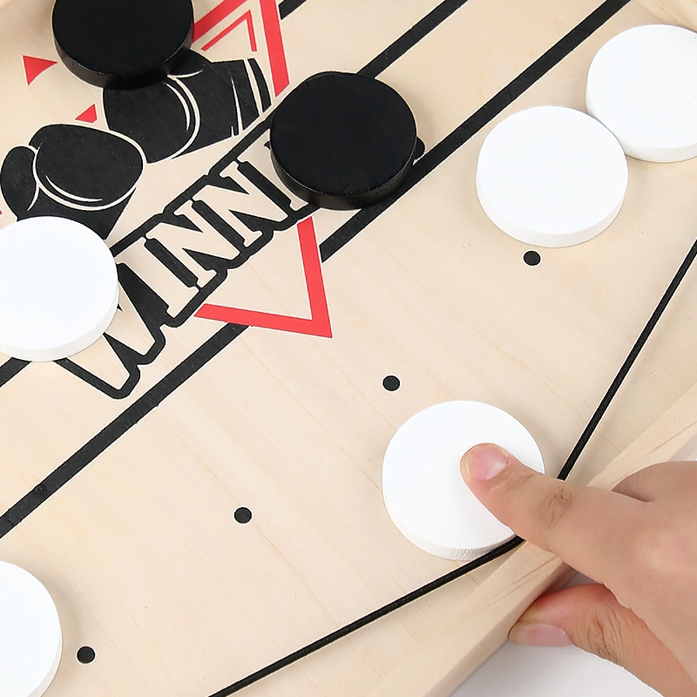 Interactive Table Hockey Slingboard Game For Kids Fast Paced Fun Ideal For Family Play And Children 3