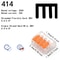 Orange Universal Quick Plug In Terminals Electrical Wire Connectors Set 5