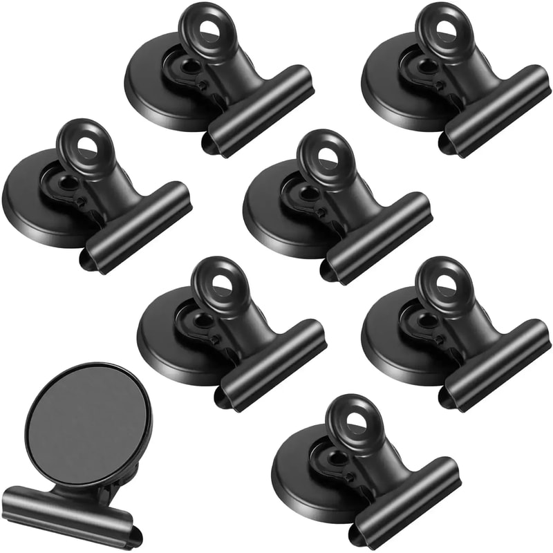 Heavy Duty Magnetic Clips For Whiteboards Photos Strong Bulldog Clips For Home Office And Display 2
