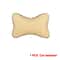 Breathable PU Leather Car Neck Pillow For Head Pain Relief Universal Fit For Car Headrest 4