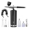 Compact Airbrush Kit With Compressor For Painting Art And Beauty Mini Electric Paint Gun 0