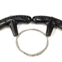 portable steel wire chain saw for outdoor survival, camping & hiking