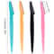 Eyebrow Razor Set With Safe Blades Storage Case Precision Trimmers For Facial Hair Removal 4