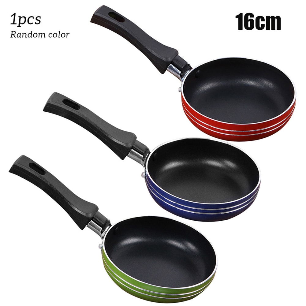 Mini Non Stick Frying Pan Compact Stainless Steel Cookware For Efficient Single Serving Meals 5