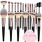 Soft Kabuki Makeup Brushes Set For Women Foundation Blending And Concealer Tools 3