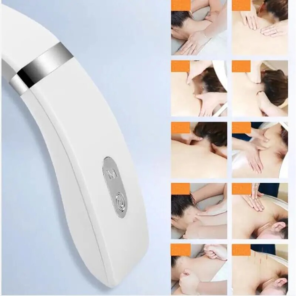 Portable Cervical Massager For Neck Shoulder Deep Tissue Warm Pressing For Tension Relief 5