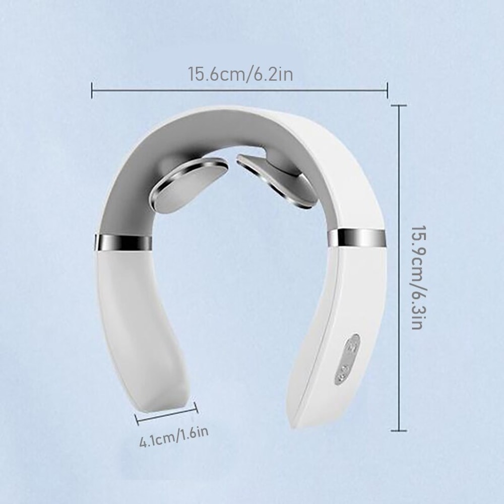 Portable Cervical Massager For Neck Shoulder Deep Tissue Warm Pressing For Tension Relief 4