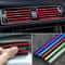 Car Air Conditioner Outlet Decorative Molding Trim Stylish Door Edge Corner Protector 3