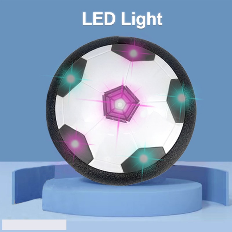 Hover Soccer Ball For Kids LED Light Music Floating Football Toy For Indoor Outdoor Play 6