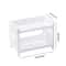 Desktop Double Layer Storage Rack White Organizer For Office Desk Cosmetics Stationery 5