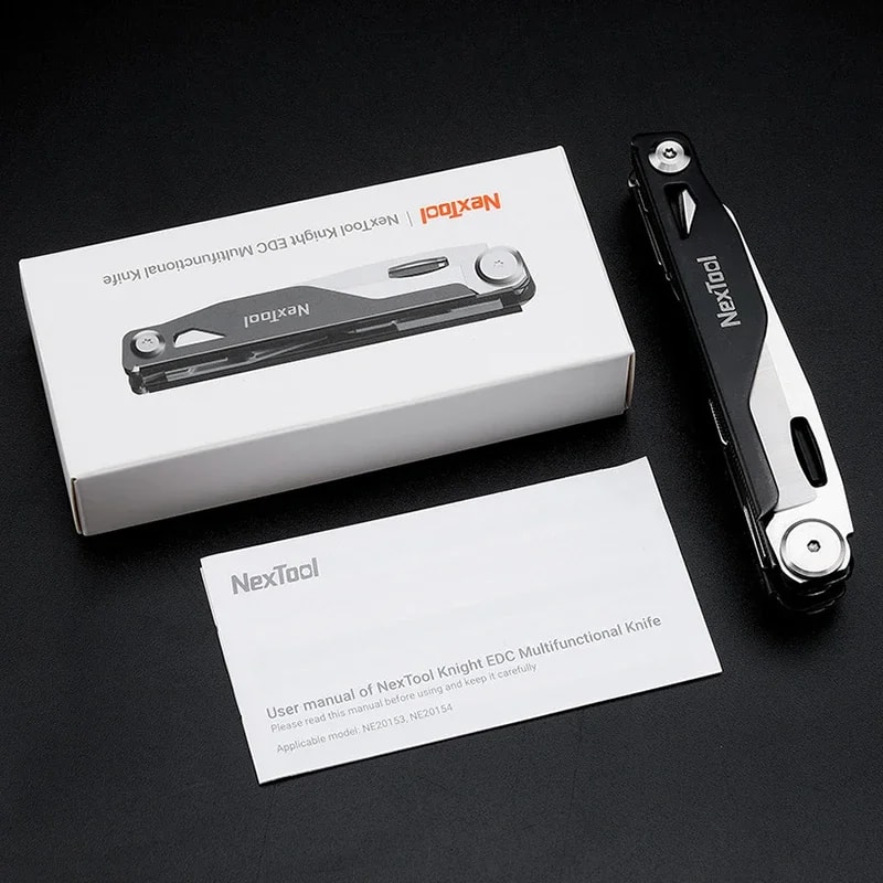 Multi Tool Folding Knife Survival Kit Outdoor EDC Pocket Knife With Scissors Screwdrivers And More 3