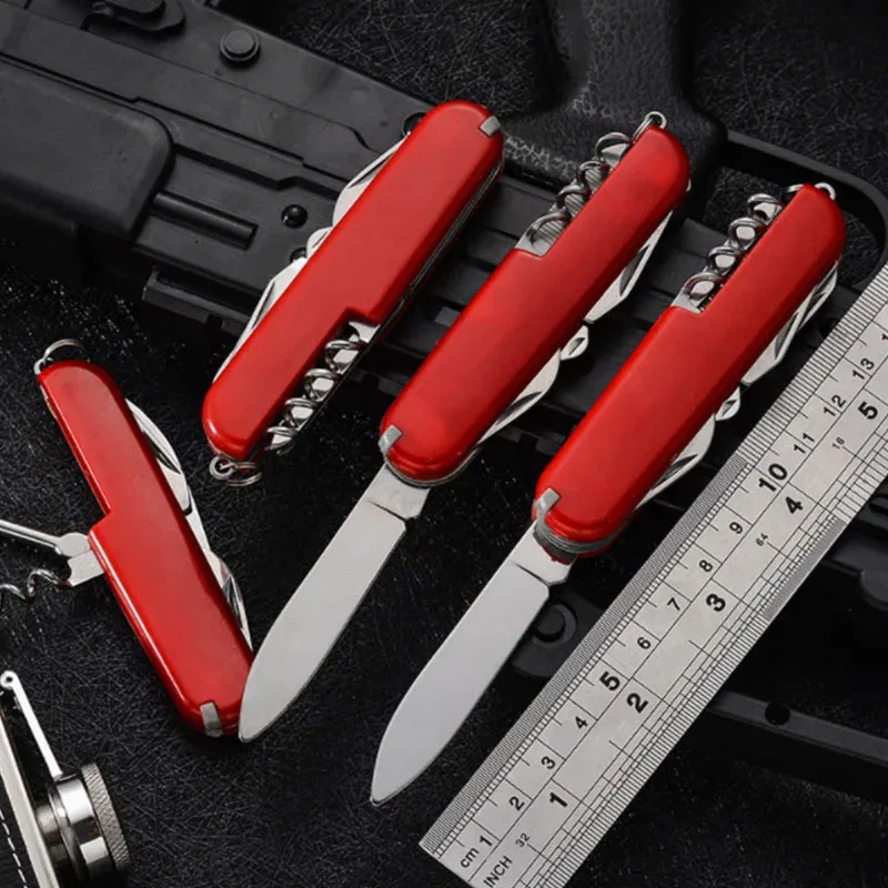 Multifunctional EDC Folding Knife Compact Outdoor Survival Tool For Camping Hiking 5