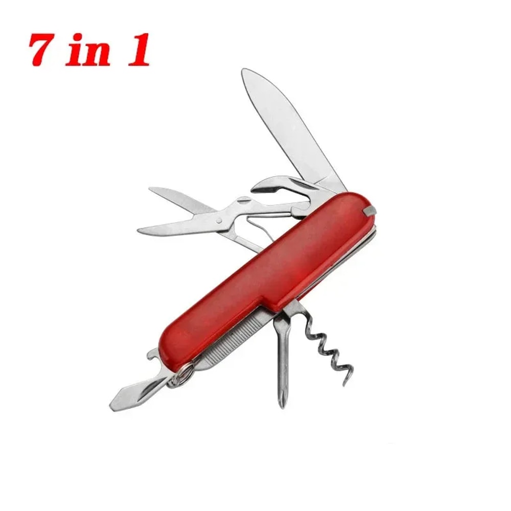 Multifunctional EDC Folding Knife Compact Outdoor Survival Tool For Camping Hiking 6