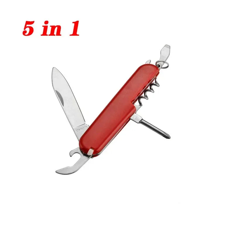 Multifunctional EDC Folding Knife Compact Outdoor Survival Tool For Camping Hiking 2