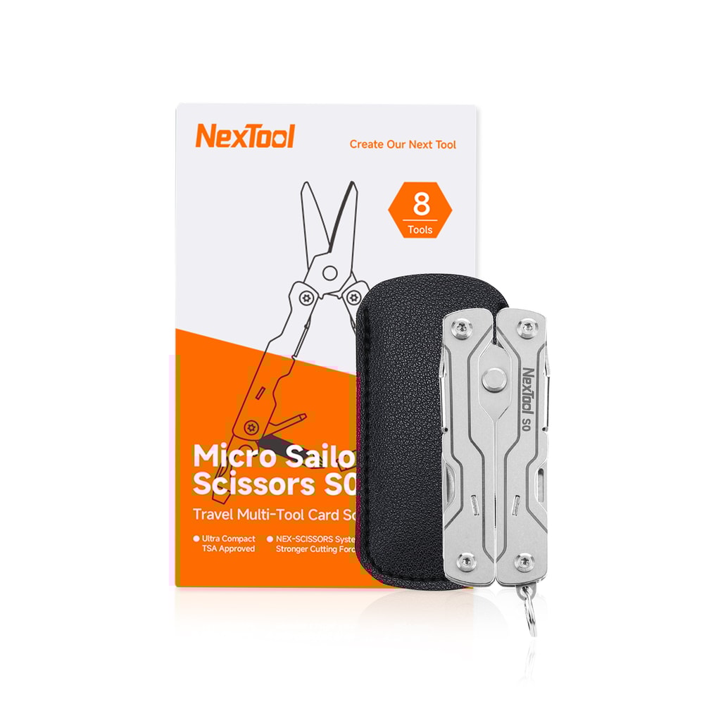 Micro Multitools S0 Mini Sailor Scissors Pocket Multitool For EDC Camping 2