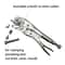 Professional Adjustable Parrot Nose Locking Pliers Durable Multitool For Handyman DIY Projects 2