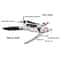 Multi Tool Survival Knife Set Adjustable Wrench Knife Pliers Wire Cutter For Emergency And Outdoor 4