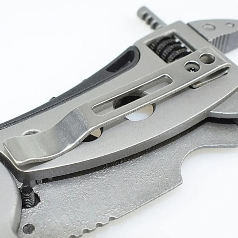 Multi Tool Survival Knife Set Adjustable Wrench Knife Pliers Wire Cutter For Emergency And Outdoor 5