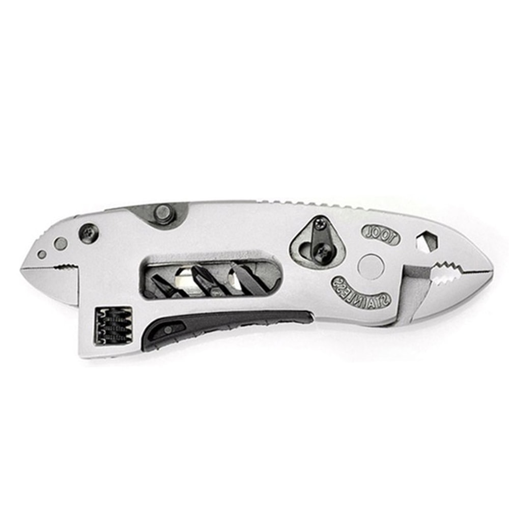Multi Tool Survival Knife Set Adjustable Wrench Knife Pliers Wire Cutter For Emergency And Outdoor 2