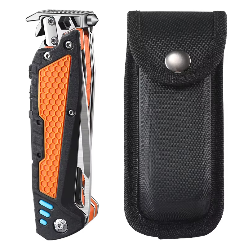 Multifunctional Folding Knife Portable EDC Tool For Outdoor Camping Emergency Use 4