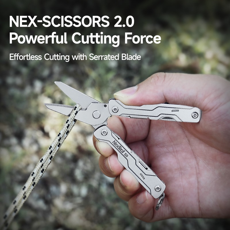 Portable EDC Sailor Scissors Micro Multitools Keychain For Outdoor Emergencies 1