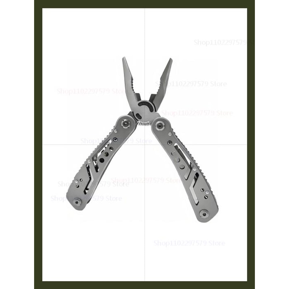 Multi Tool Pocket Knife Pliers Compact Survival Tool For Camping Hiking Emergency Situations Foldi 6