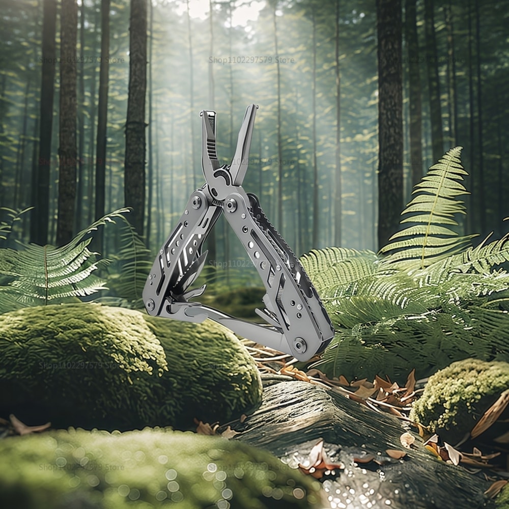 Multi Tool Pocket Knife Pliers Compact Survival Tool For Camping Hiking Emergency Situations Foldi 4