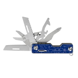 all in one outdoor multitool kit portable edc camping gear with folding pocket knife & scissors