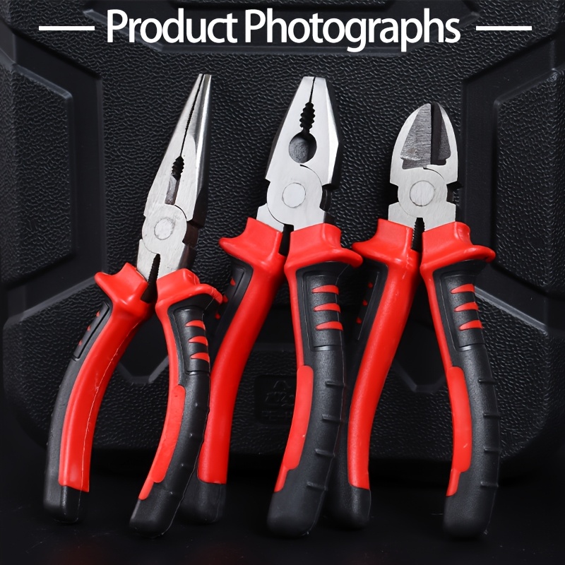 Heavy Duty Electric Wire Pliers Multifunctional Tool For Cutting Gripping Twisting Metal Wires 0