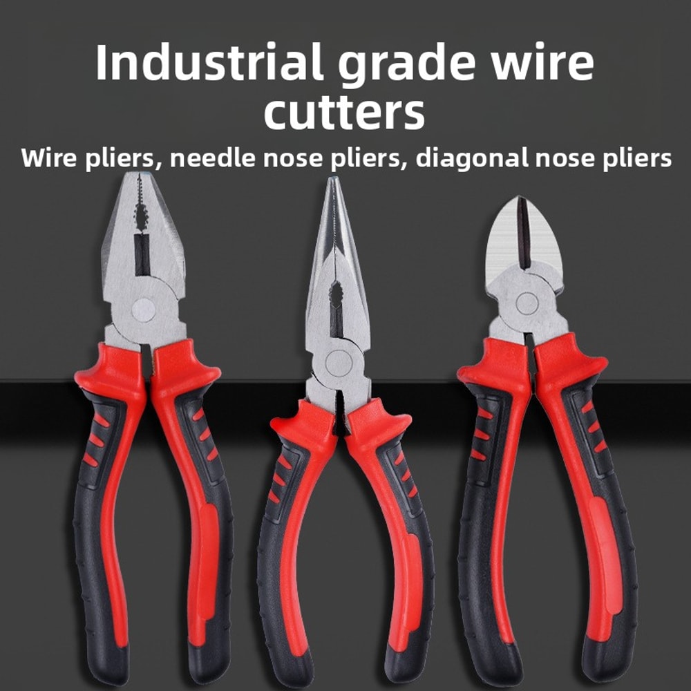 Heavy Duty Electric Wire Pliers Multifunctional Tool For Cutting Gripping Twisting Metal Wires 1