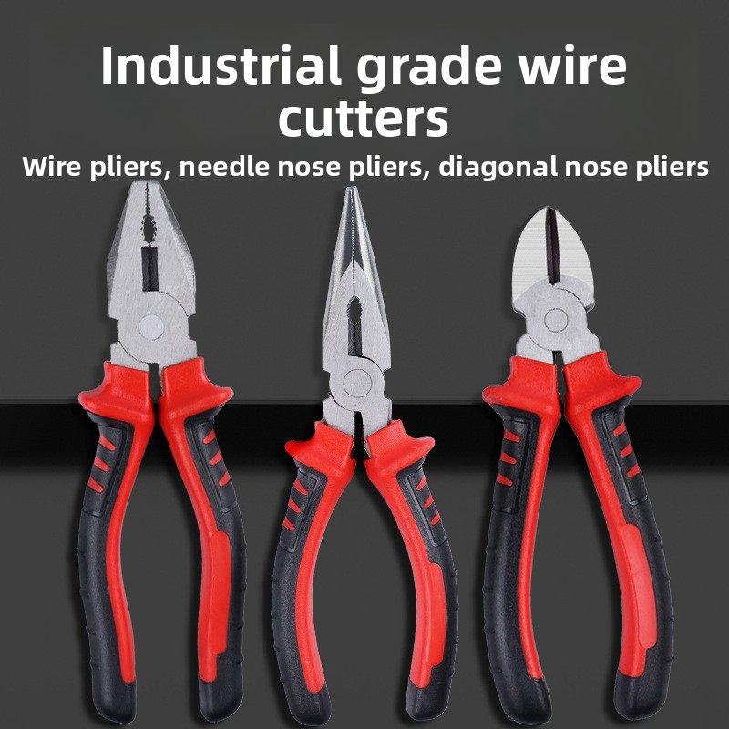 Heavy Duty Electric Wire Pliers Multifunctional Tool For Cutting Gripping Twisting Metal Wires 1