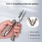 Portable Stainless Steel Folding Multitool Pliers Durable Multi Functional Utility Tool For Everyd 0