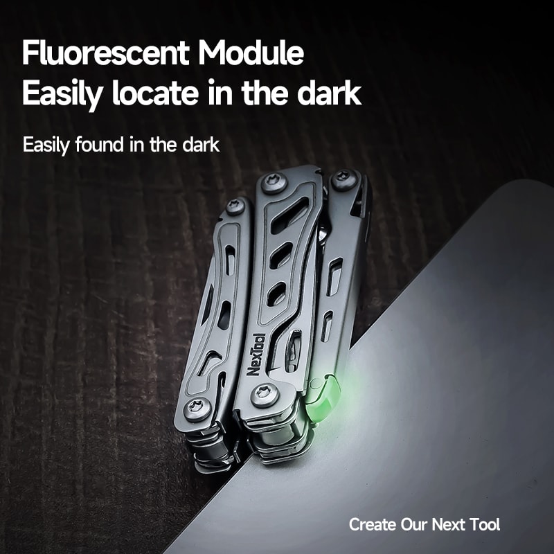 Keychain Multi Tool Compact Folding Screwdriver Pliers Scissors Bottle Opener EDC Hand Tool 2