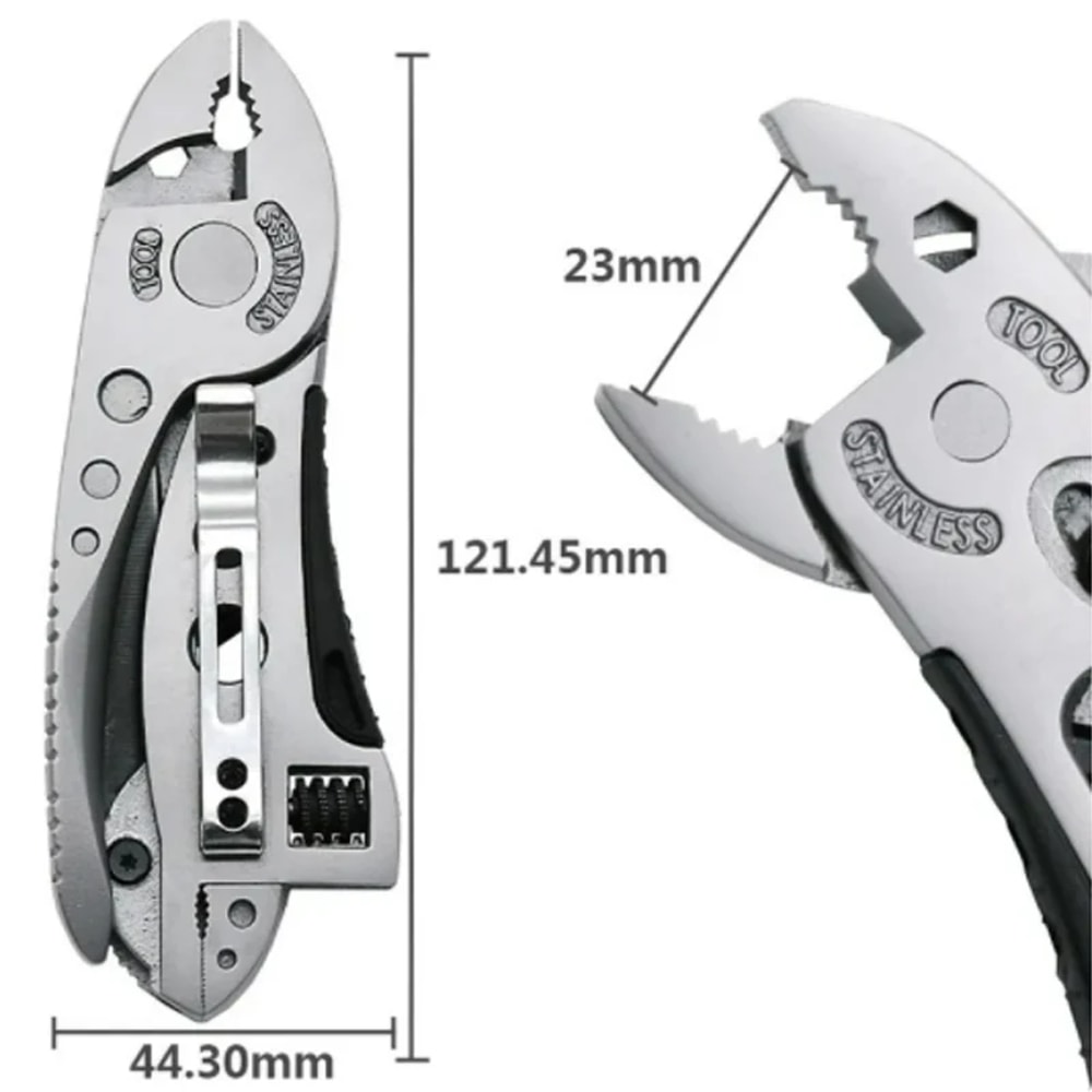 Heavy Duty Outdoor Multifunction Pocket Tool For Camping And EDC 4
