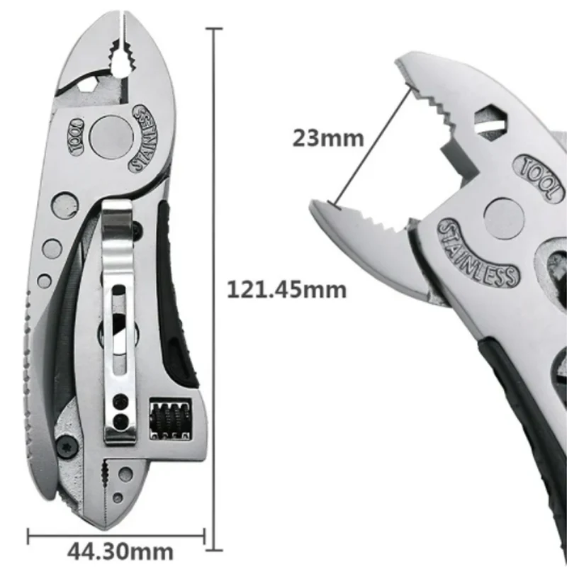 Heavy Duty Outdoor Multifunction Pocket Tool For Camping And EDC 4