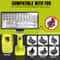 Portable Outdoor LED Work Light USB Power Bank For Ryobi Batteries 0