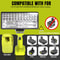 Portable Outdoor LED Work Light USB Power Bank For Ryobi Batteries 0
