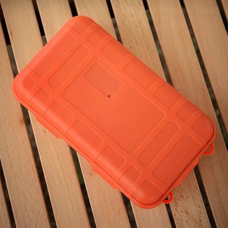 Portable EDC Survival Storage Box Waterproof Shockproof Outdoor Case For Camping 2