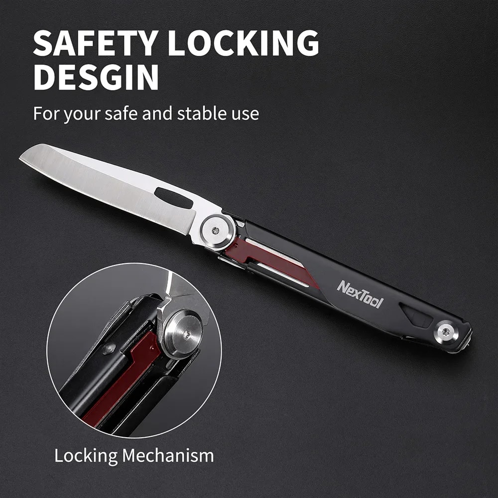 Multitool Mini Folding Pocket Knife Compact EDC Survival Tool With Functions For Outdoor Camping E 2