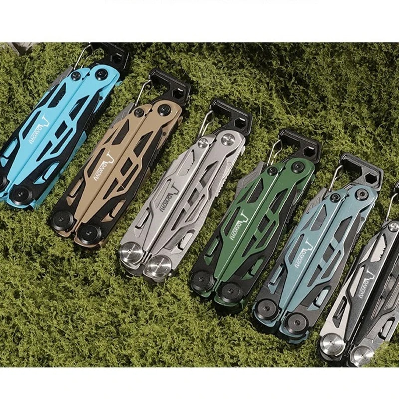 Compact Multitool Camping Pliers With Emergency Whistle Versatile Outdoor Tool For Hiking Camping 1