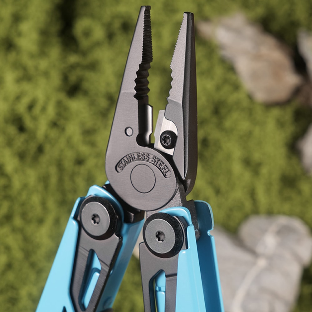 Compact Multitool Camping Pliers With Emergency Whistle Versatile Outdoor Tool For Hiking Camping 5