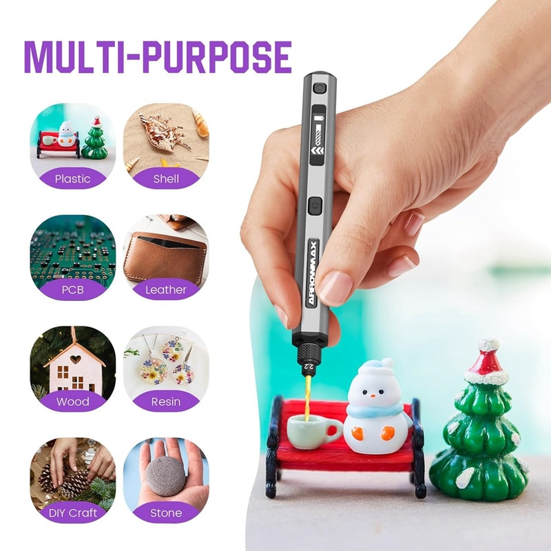 Mini Electric Drill Rotary Tool Rechargeable Cordless Drill For Crafts Wood Plastic And Aluminum 1