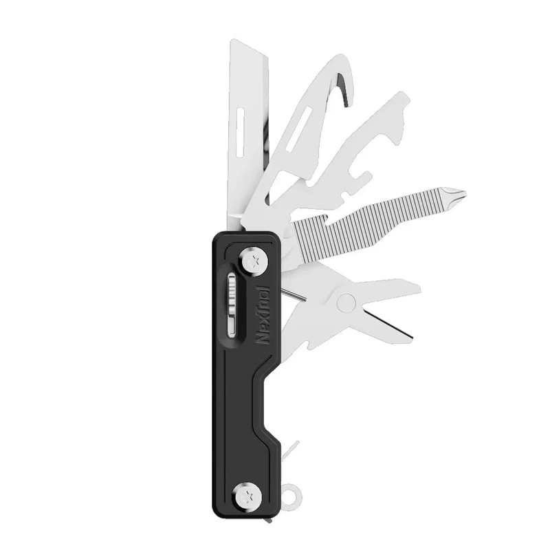EDC Multitools Knife Compact Folding Knife With Scissors Screwdriver And More Essential Outdoor Too 3
