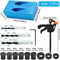 Pocket Hole Jig Kit For Woodworking Hole Drilling Guide Locator With Drill Bit Set 4