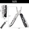 Multifunctional Camping Multitool Folding Pliers, Knife, Scissors, and Saw for Outdoor Adventures