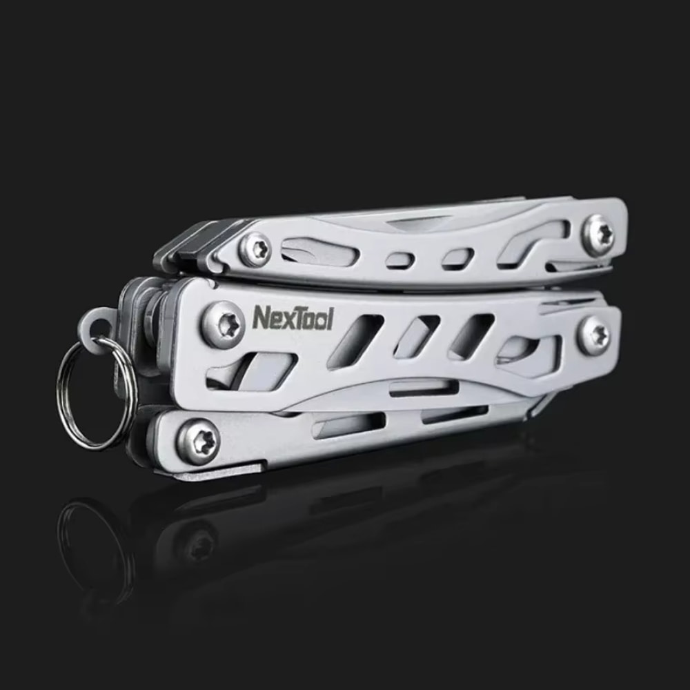 Mini Multi Functional EDC Tool With Scissors Screwdriver Pliers Bottle Opener Compact Folding Tool 1