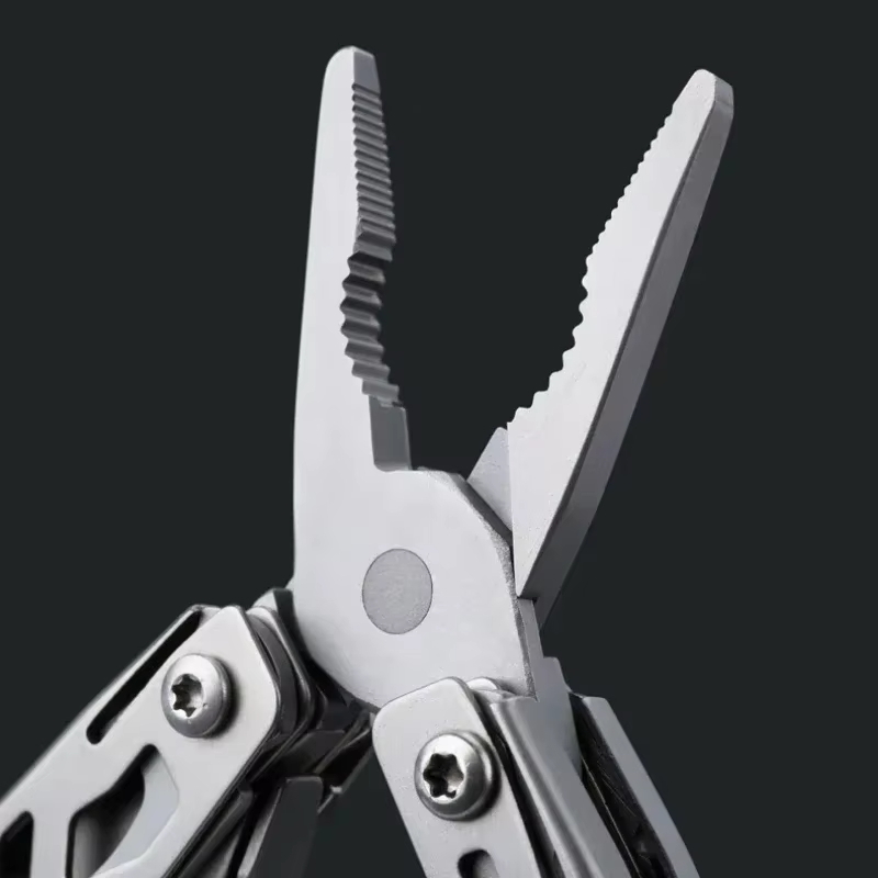 Mini Multi Functional EDC Tool With Scissors Screwdriver Pliers Bottle Opener Compact Folding Tool 5