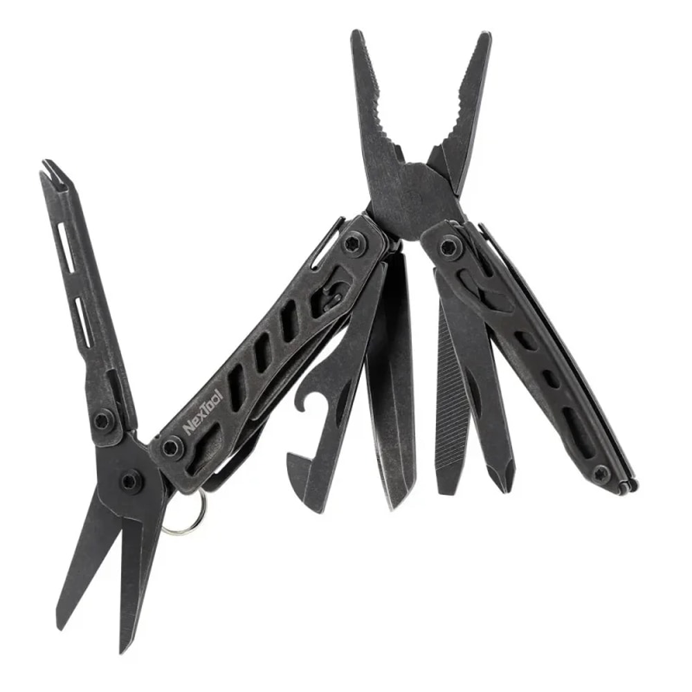Mini Multi Functional EDC Tool With Scissors Screwdriver Pliers Bottle Opener Compact Folding Tool 4