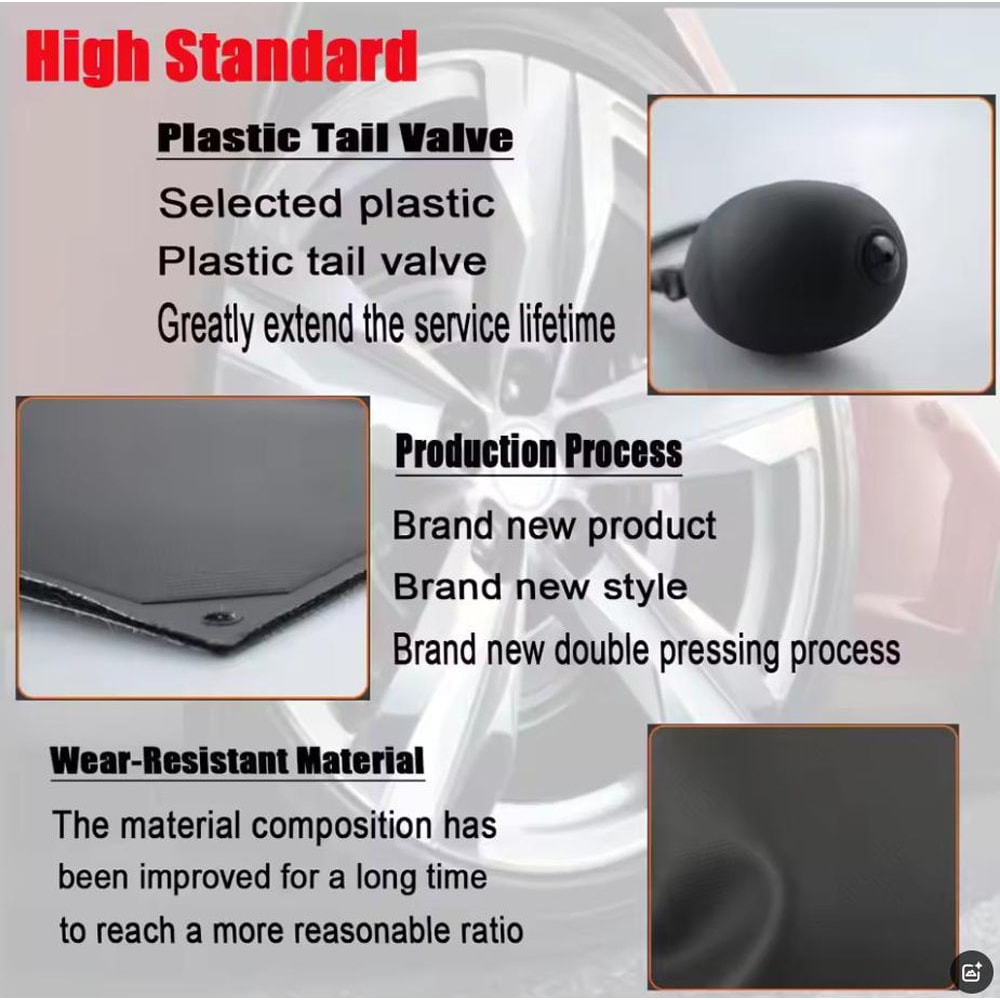 Adjustable Air Pump Wedge For Car Door Repair Emergency Unlock Quick Positioning Tool 5