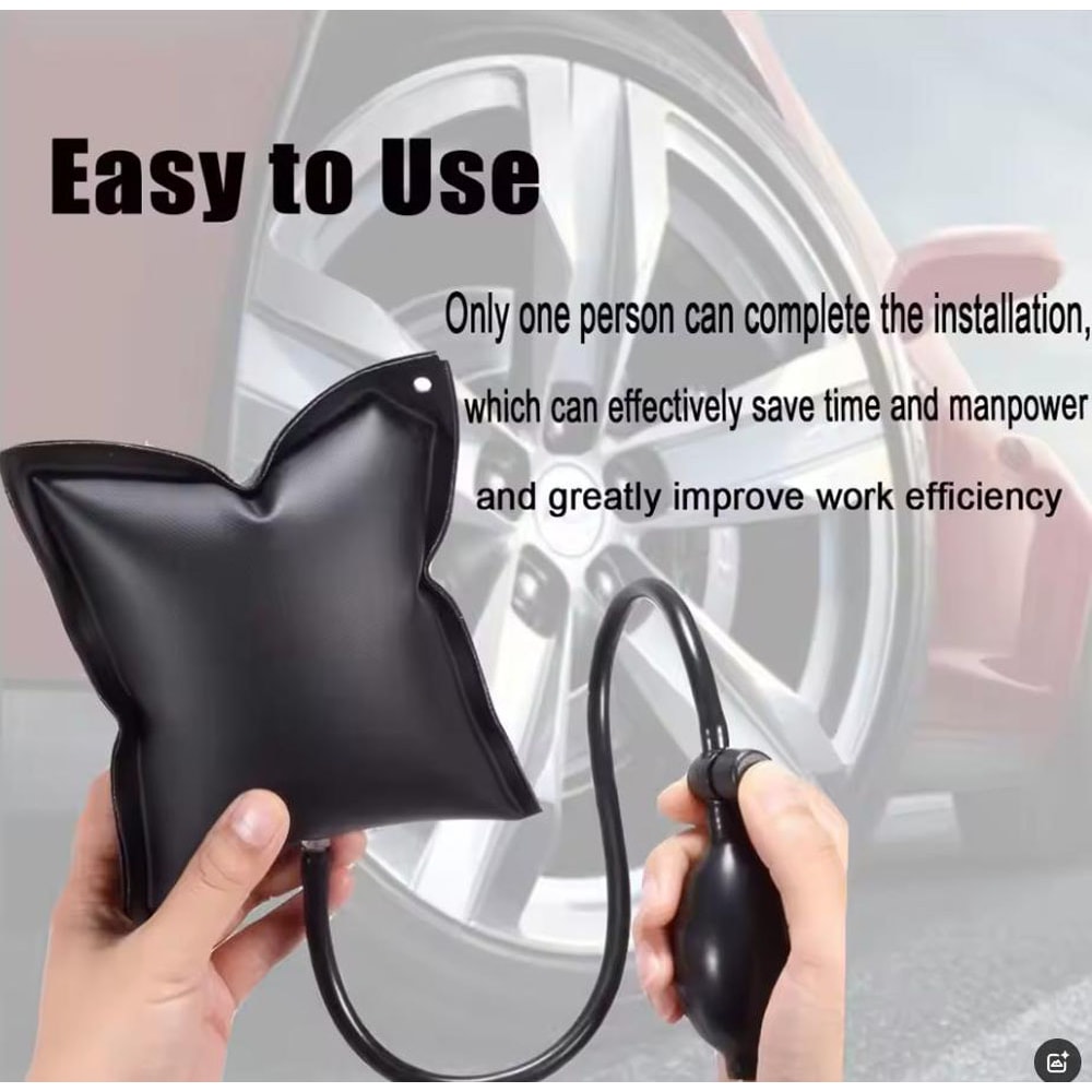 Adjustable Air Pump Wedge For Car Door Repair Emergency Unlock Quick Positioning Tool 2